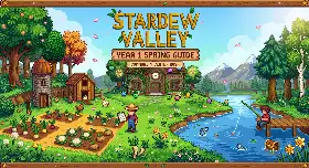 Featured image for article 'Stardew Valley Year 1 Spring Guide: Restore the Community Center Fast' at gametheory.city